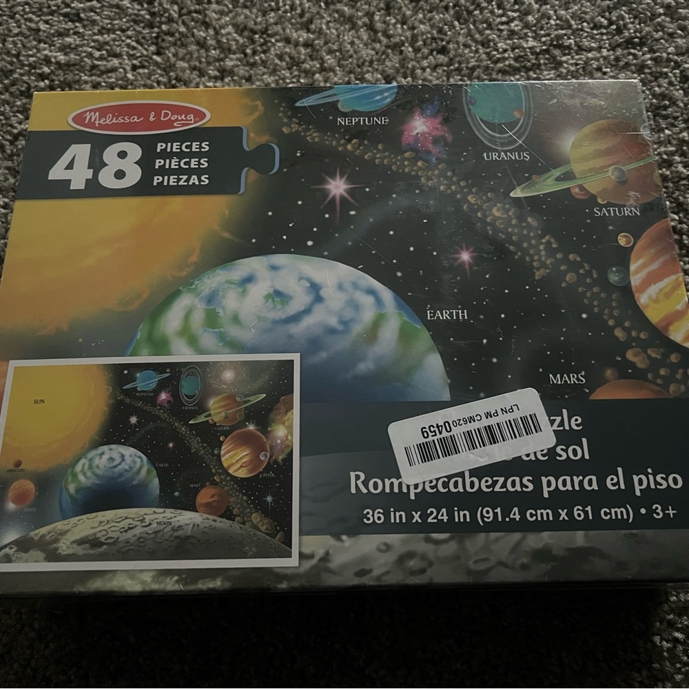 Melissa & Doug Cosmic Adventure Puzzle